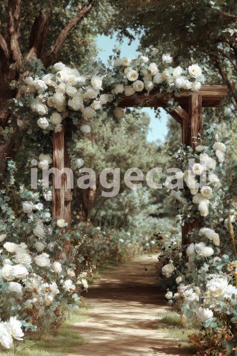 5332 Floral Arch