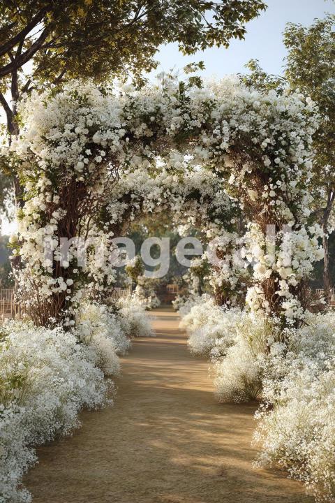 5340 Floral Arch