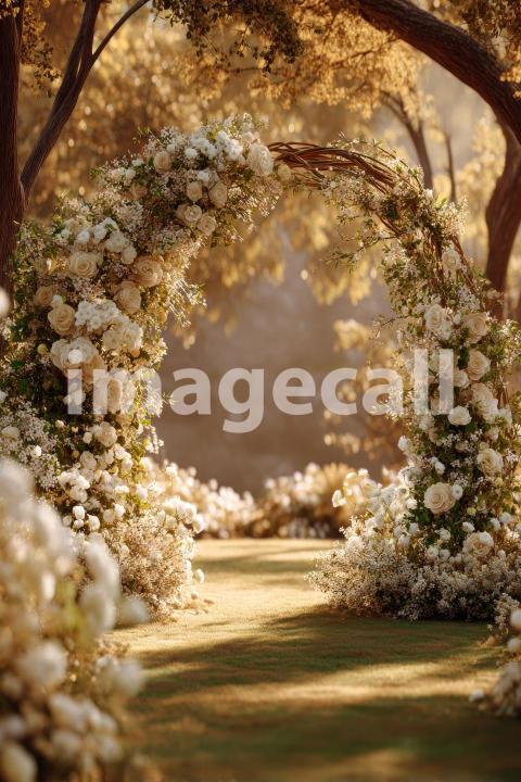 5341 Floral Arch