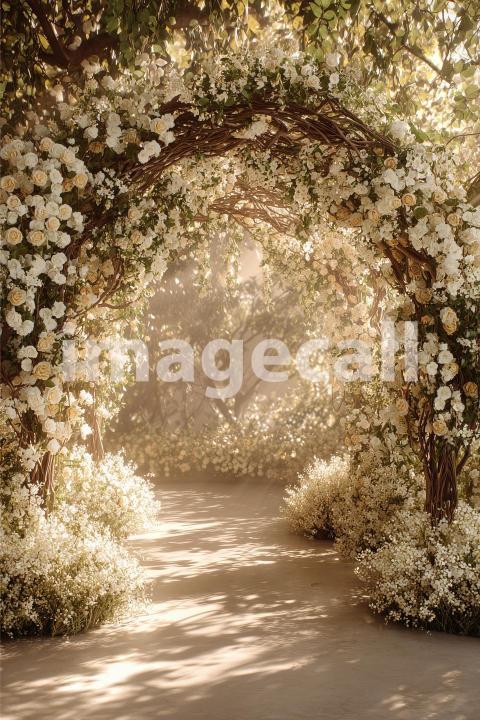 5343 Floral Arch