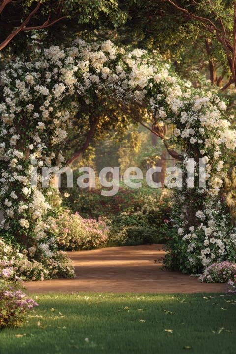 5344 Floral Arch