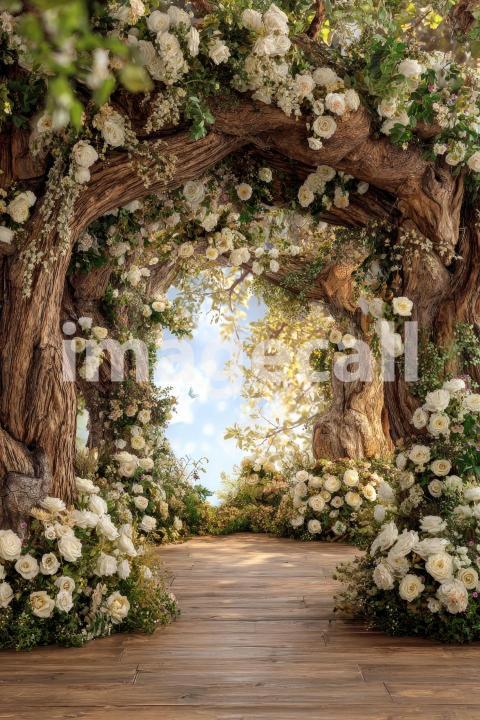 5347 Floral Arch
