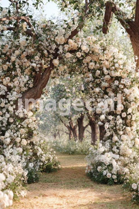 5346 Floral Arch