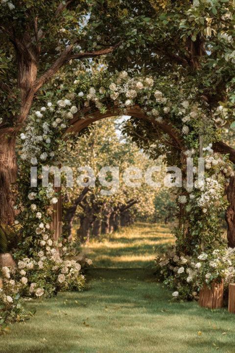 5345 Floral Arch