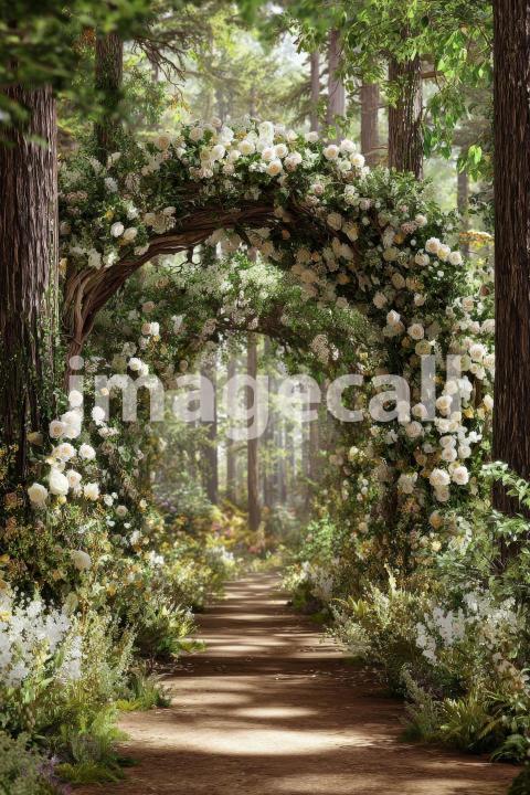 5363 Floral Arch
