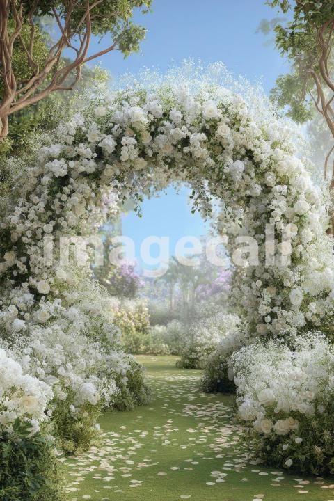 5358 Floral Arch