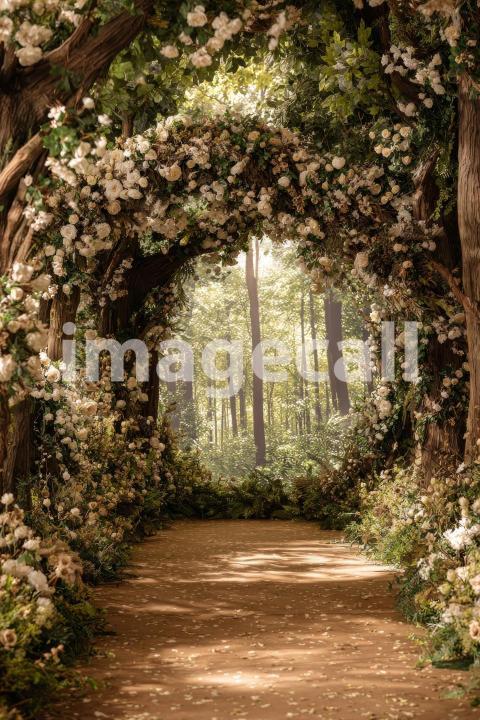 5364 Floral Arch