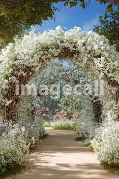 5354 Floral Arch