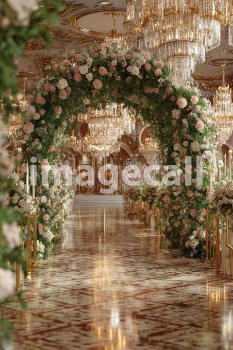 5377 Floral Arch