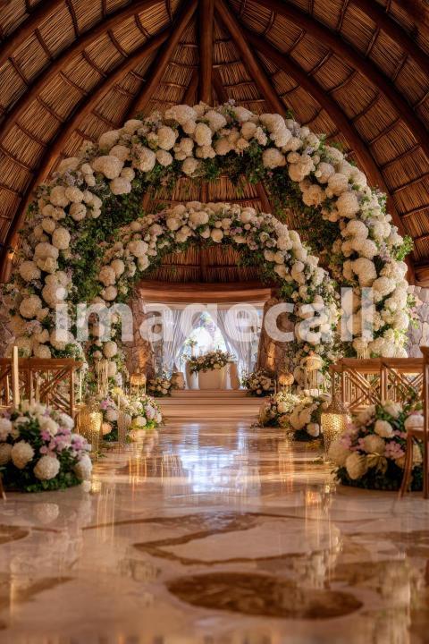5376 Floral Arch