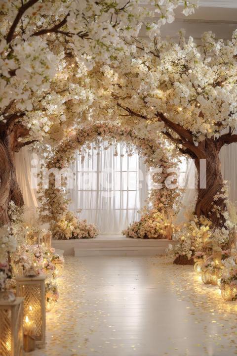 5372 Floral Arch