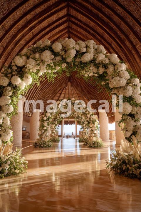 5374 Floral Arch