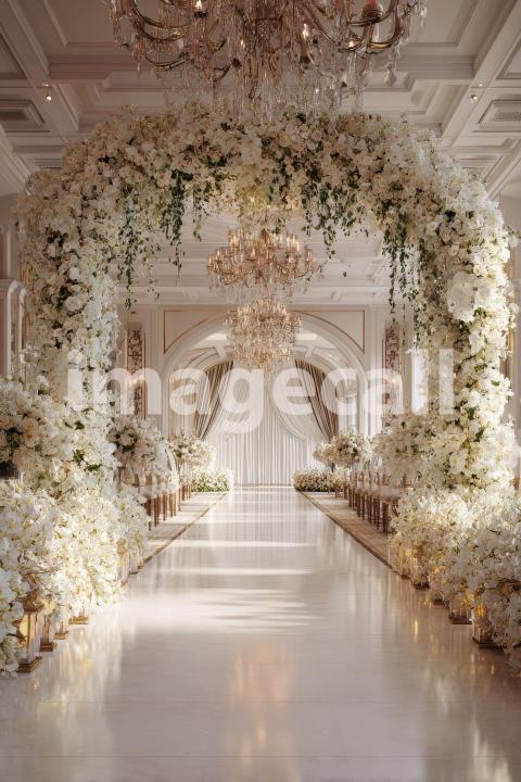 5381 Floral Arch