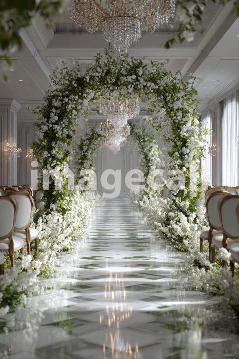 5383 Floral Arch