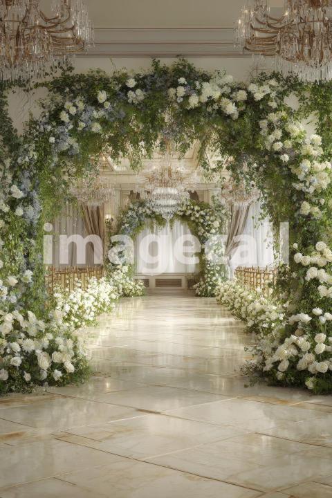 5384 Floral Arch