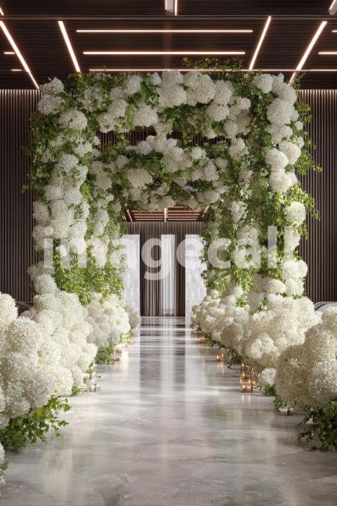 5387 Floral Arch