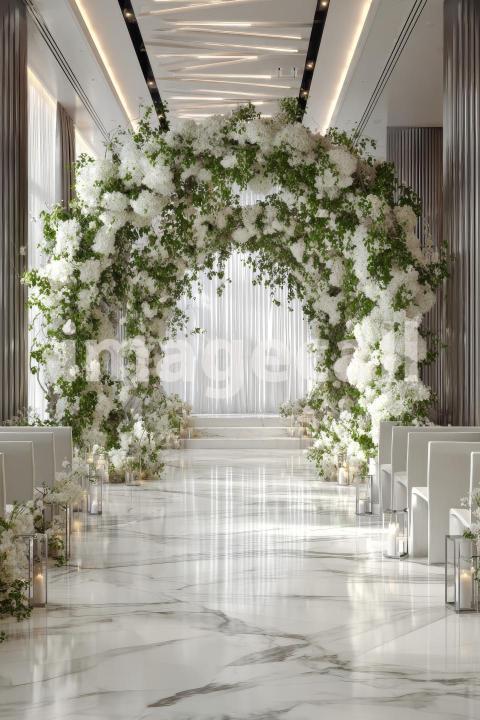 5386 Floral Arch