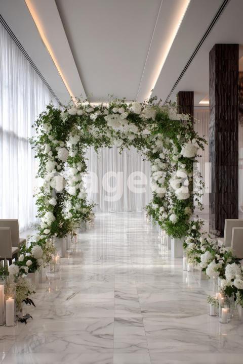 5388 Floral Arch