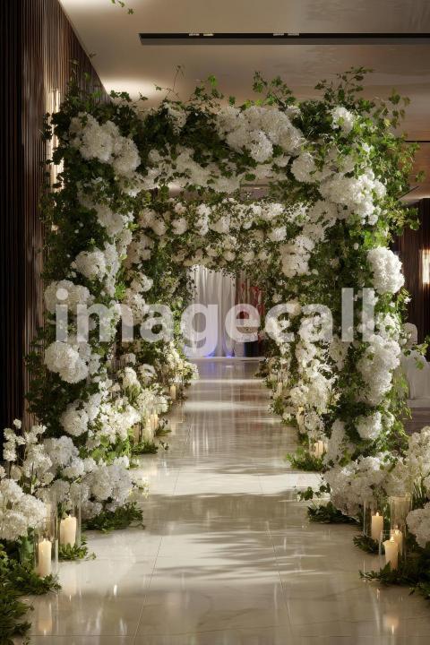 5389 Floral Arch