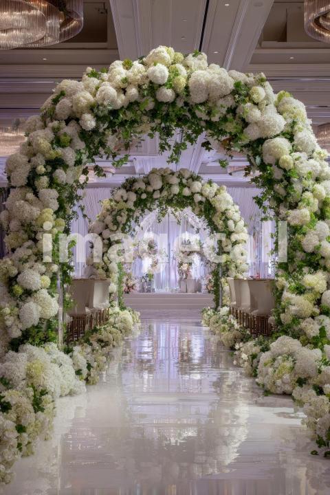 5391 Floral Arch