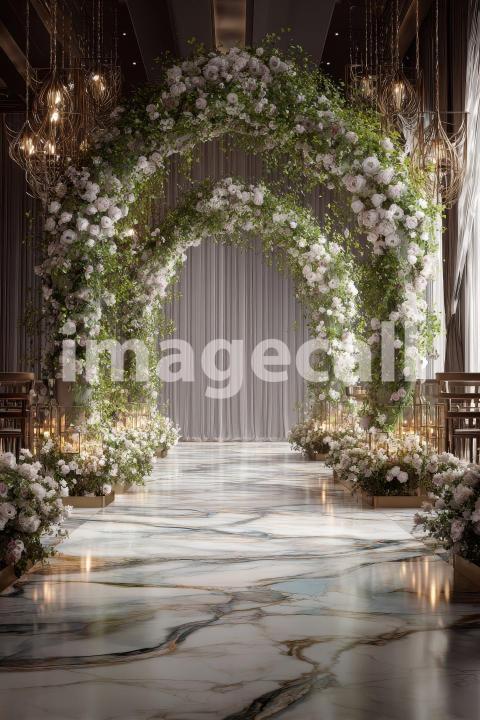 5401 Floral Arch