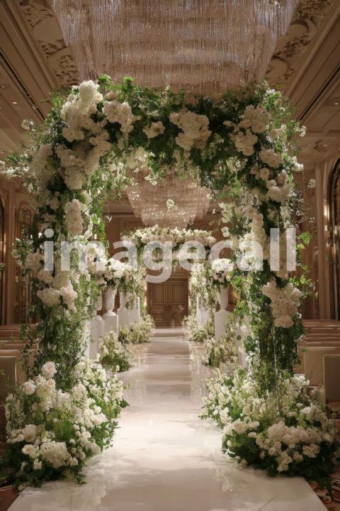 5403 Floral Arch