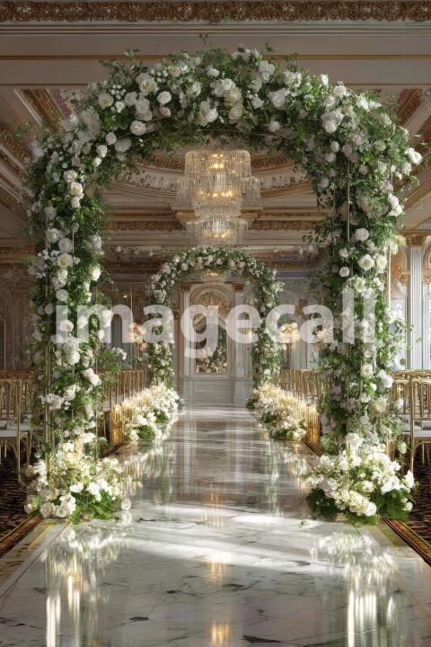 5407 Floral Arch