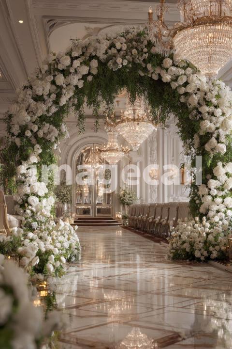 5415 Floral Arch