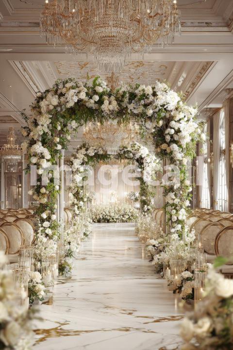 5414 Floral Arch