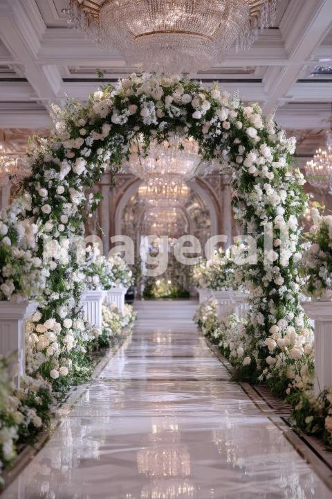 5416 Floral Arch