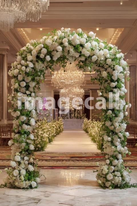 5417 Floral Arch