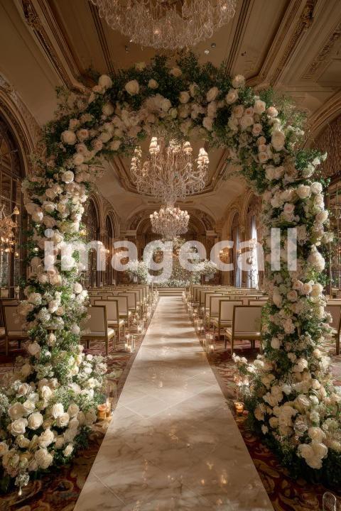5418 Floral Arch