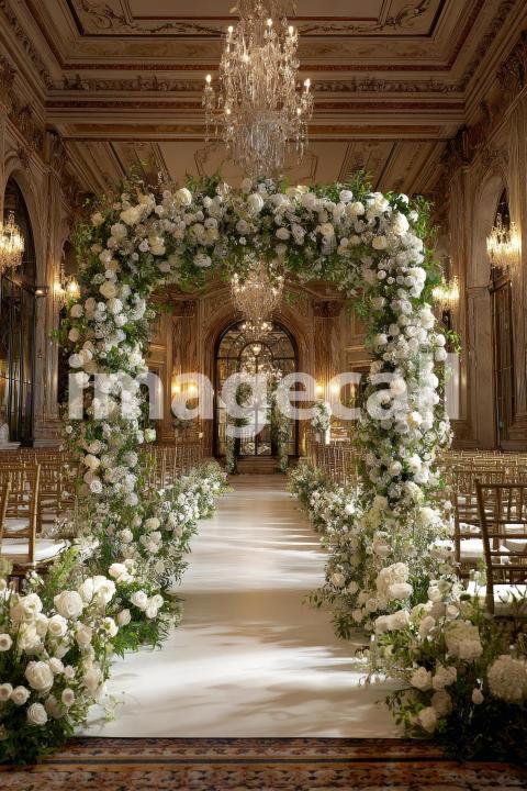5419 Floral Arch