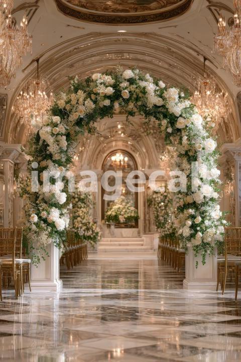 5420 Floral Arch