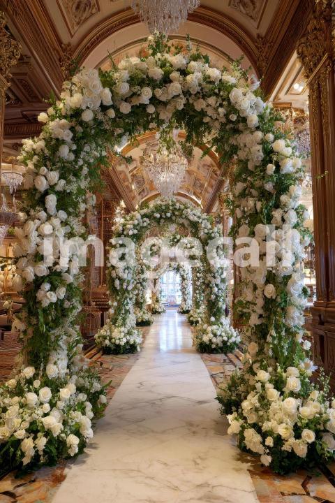 5421 Floral Arch