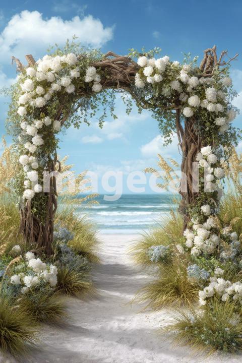 5440 Floral Arch