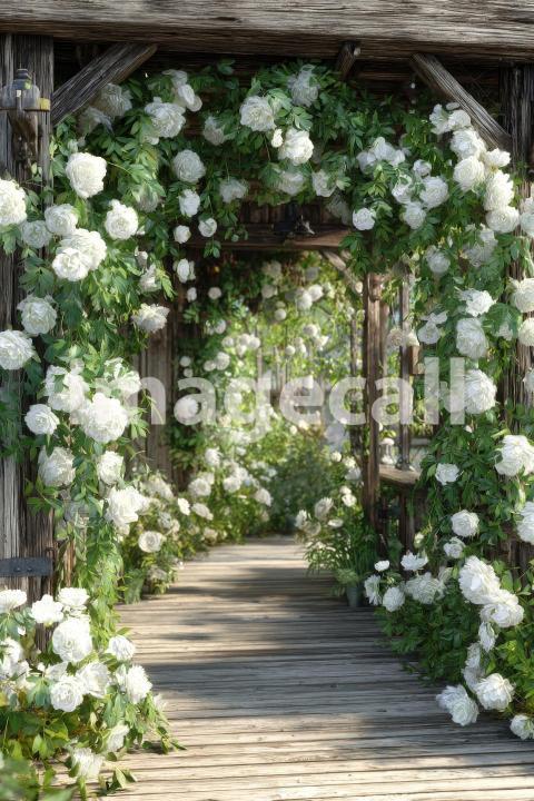 5442 Floral Arch