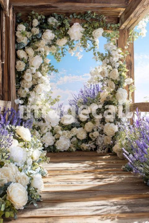5446 Floral Arch