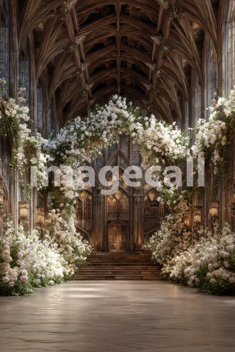 5433 Floral Arch