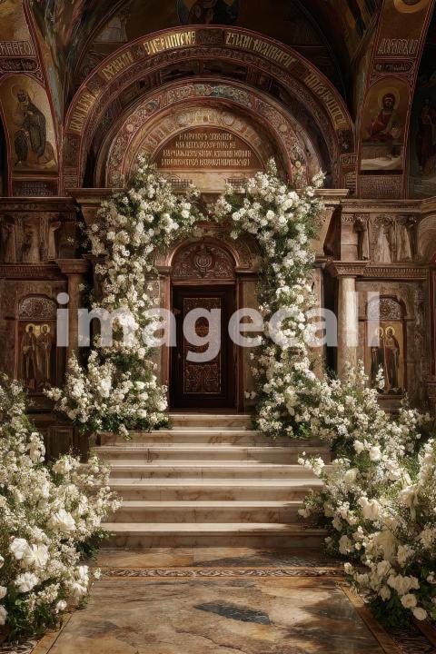 5434 Floral Arch
