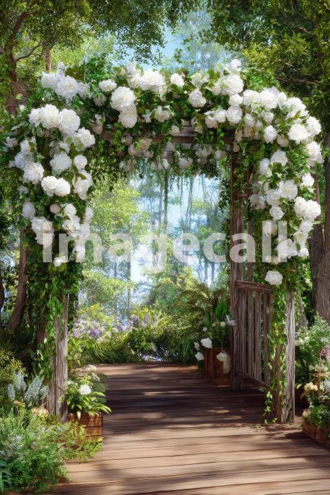 5455 Floral Arch