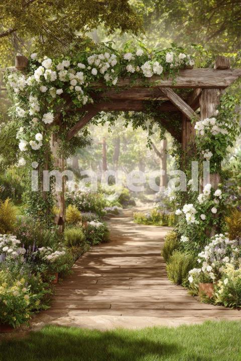 5456 Floral Arch