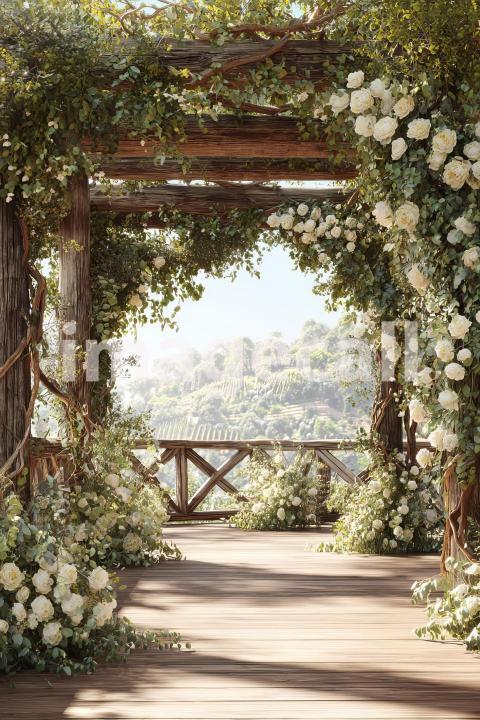 5460 Floral Arch