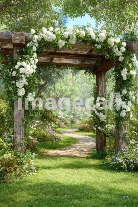 5468 Floral Arch