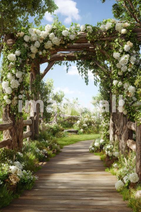 5469 Floral Arch