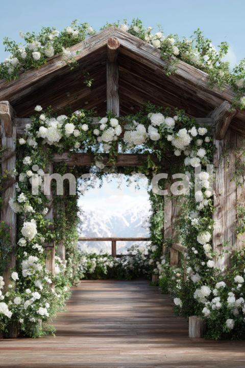5470 Floral Arch