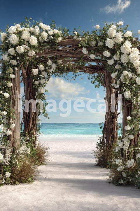 5473 Floral Arch