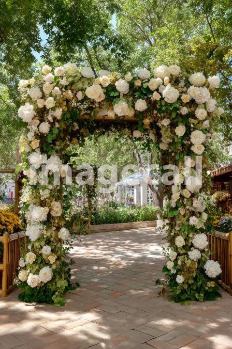 5475 Floral Arch
