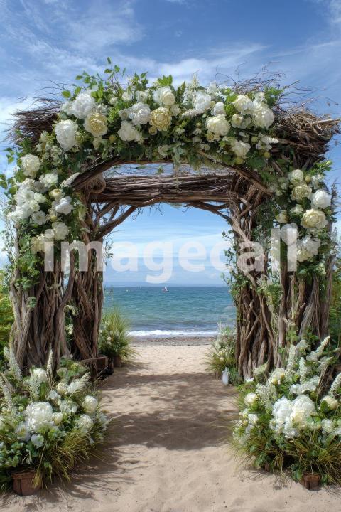 5474 Floral Arch