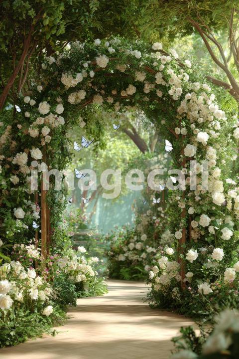 5476 Floral Arch